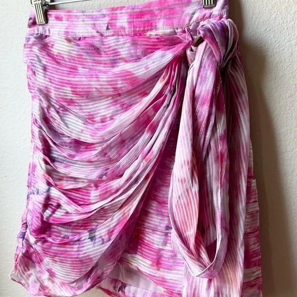 NWT ROCOCO SAND Hikari Skirt in Pink Sz Small